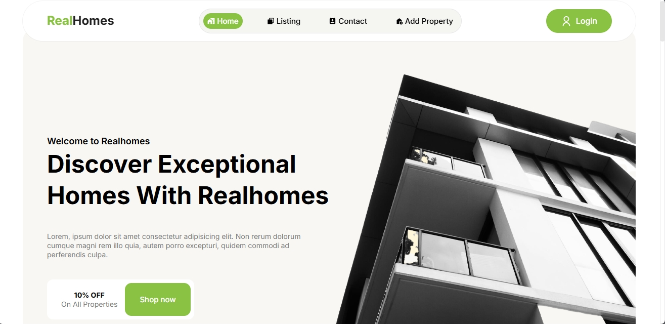 RealHomes Project